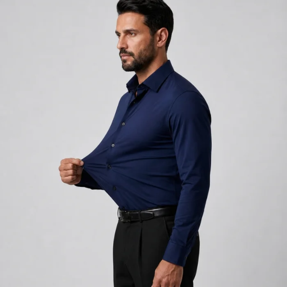 Zannove Wrinkle-Free Slim Shirt